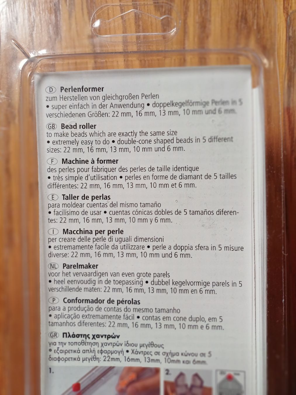 Kit bricolage: Bastelartikel: 2 Magic Roller = Perlenformer – Nuovo (secondo la descrizione) da Gächliwil venduto da lesidees 5