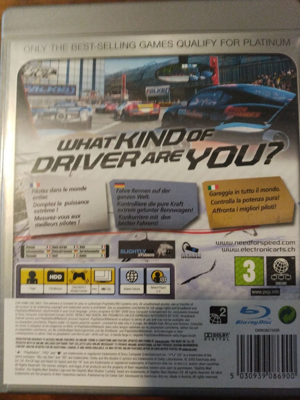 Giochi: Need for Speed Shift - PS3 Platinum - Top Zustand! – Usato da Willisau venduto da dan_qdp9 1