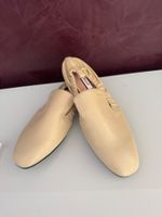 Bally Becca Ladies Cowboy Plain Leather Flats 37