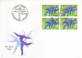 1989 W67 Pro Sport FDC Viererblock