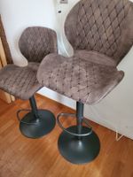 2 Barhocker /Braun, Höhenverstellbar, Top Zustand.