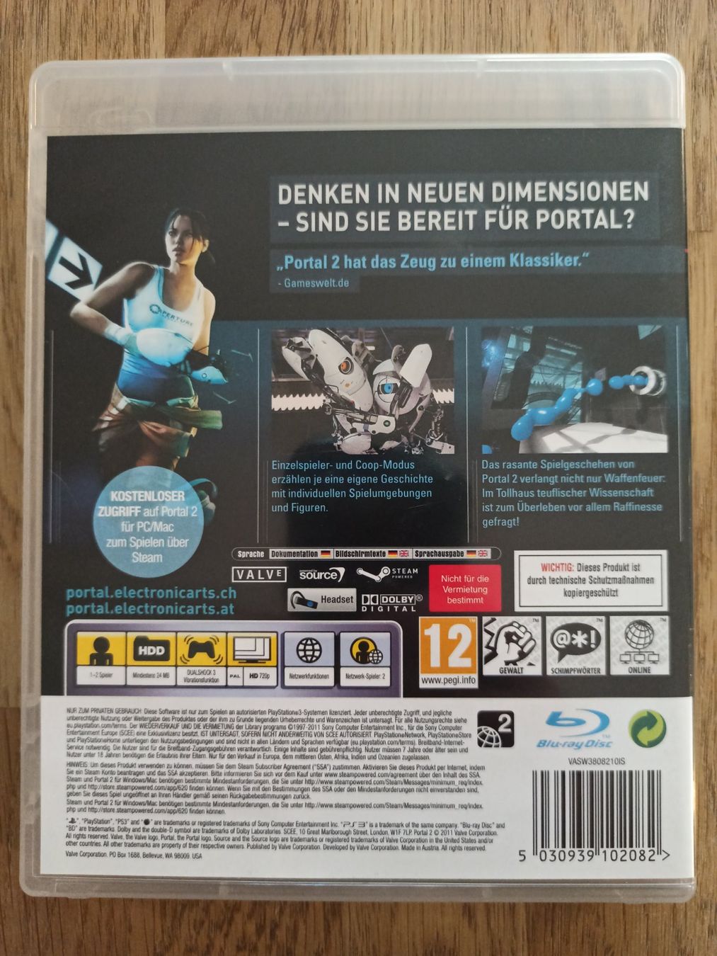 Spiele: Portal 2 PS3 - TOP – Gebraucht aus Oberweningen von mar_87mx 1