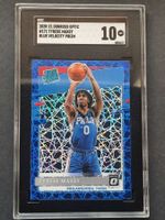 Tyrese Maxey Blue Velocity SGC 10 Rookie Card RC