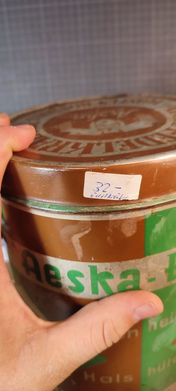 Barattoli: Wunderschöne Alte Blechdose 25cm HOCH von AESKA  – Usato da Gelterkinden venduto da MYSTOREFORYOU4460 8