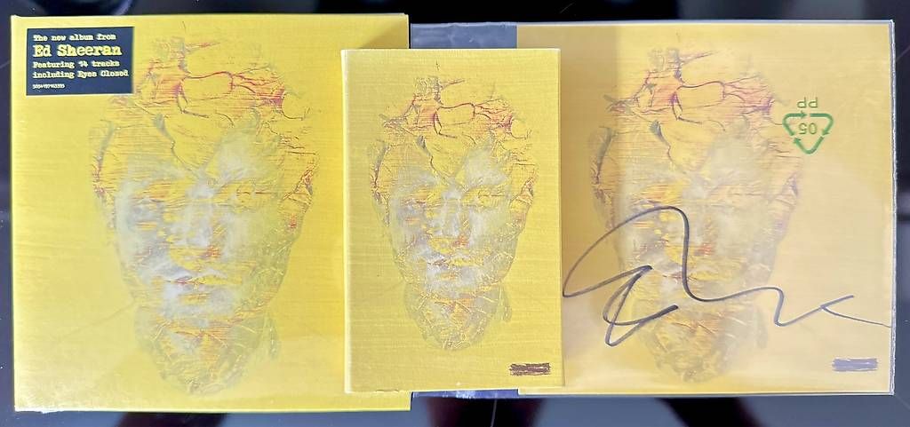 Autografi: Original Autogramm Ed Sheeran – Usato da Laufen venduto da Elvis110 1
