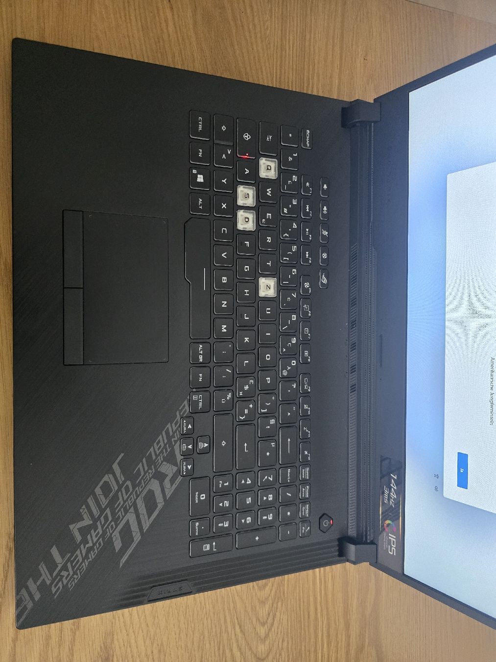 Asus Notebooks: ASUS ROG Strix G17 | wie neu | Updates + Neuinstallation – Gebraucht aus Salgesch von lucloc99 2