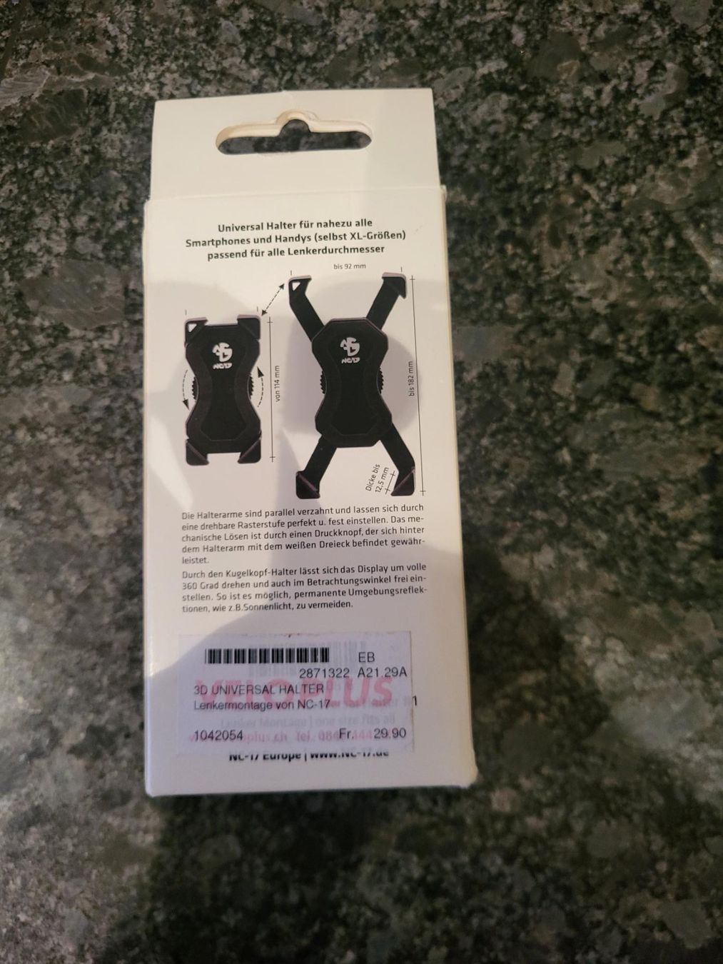 Supporti per biciclette: Velo Halter in Originalverpackung NC-17 – Nuovo e nell'imballaggio originale da Olten venduto da Liftfahrer01 1