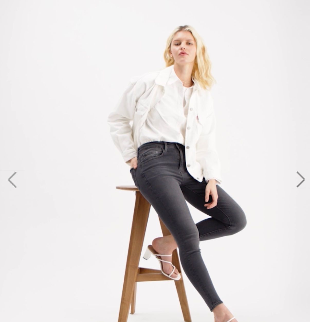 Levi's Jeans: Jeans High Super Skinny Levis – Nuovo (secondo la descrizione) da Fribourg venduto da tania1324 2