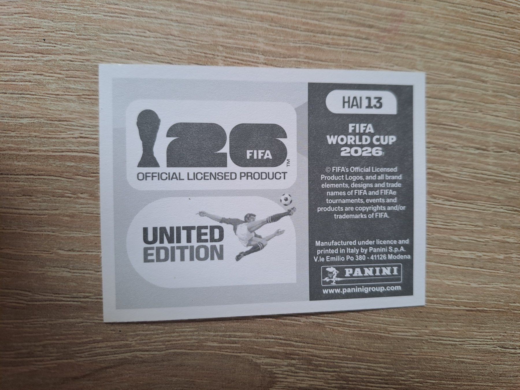 Fifa Carte collezionabili: HAI 13 – Nuovo (secondo la descrizione) da Pratteln venduto da olliw 1