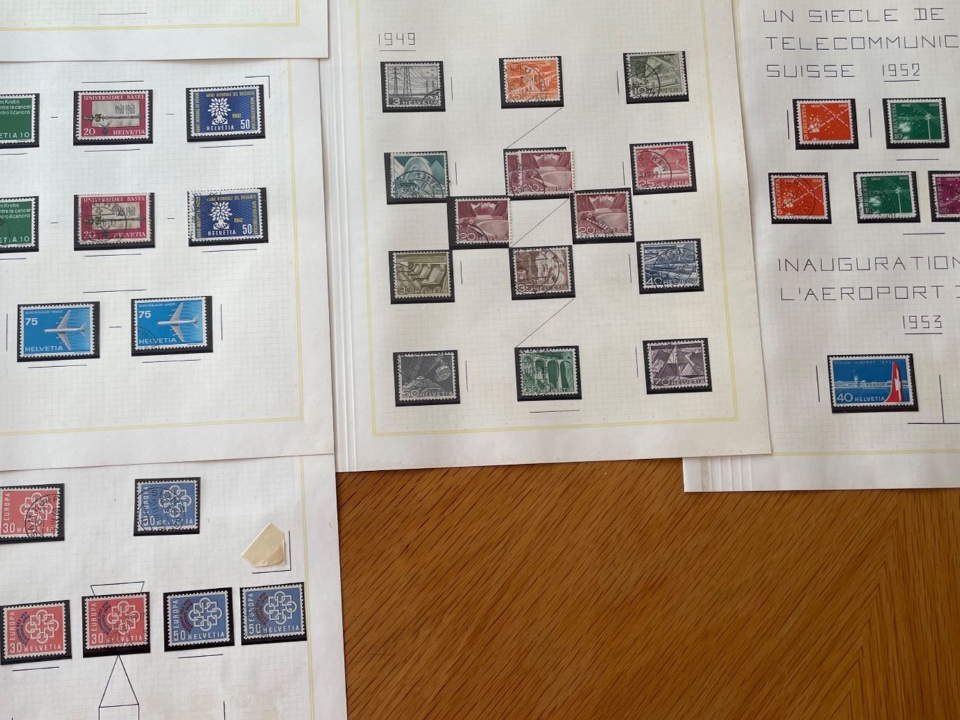 Tutti i francobolli: PAX, 26 p. collection soignée – Usato da Sonceboz-Sombeval venduto da Comment2 7