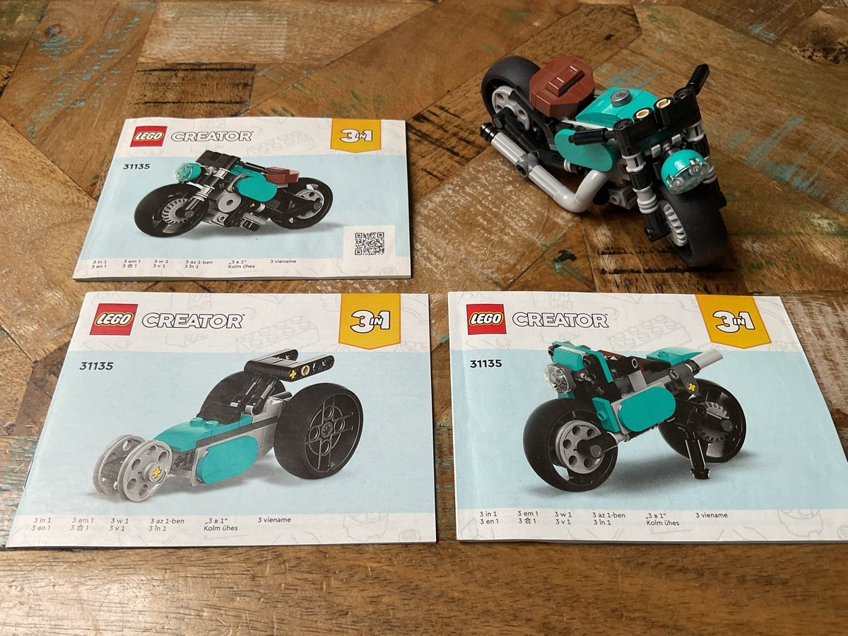 Lego Giocattoli: LEGO Creator 3-in-1 Motorrad 31135 – Usato da Bachenbülach venduto da Sybeco