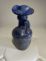 Lafiore Scavo Vase Azurblau