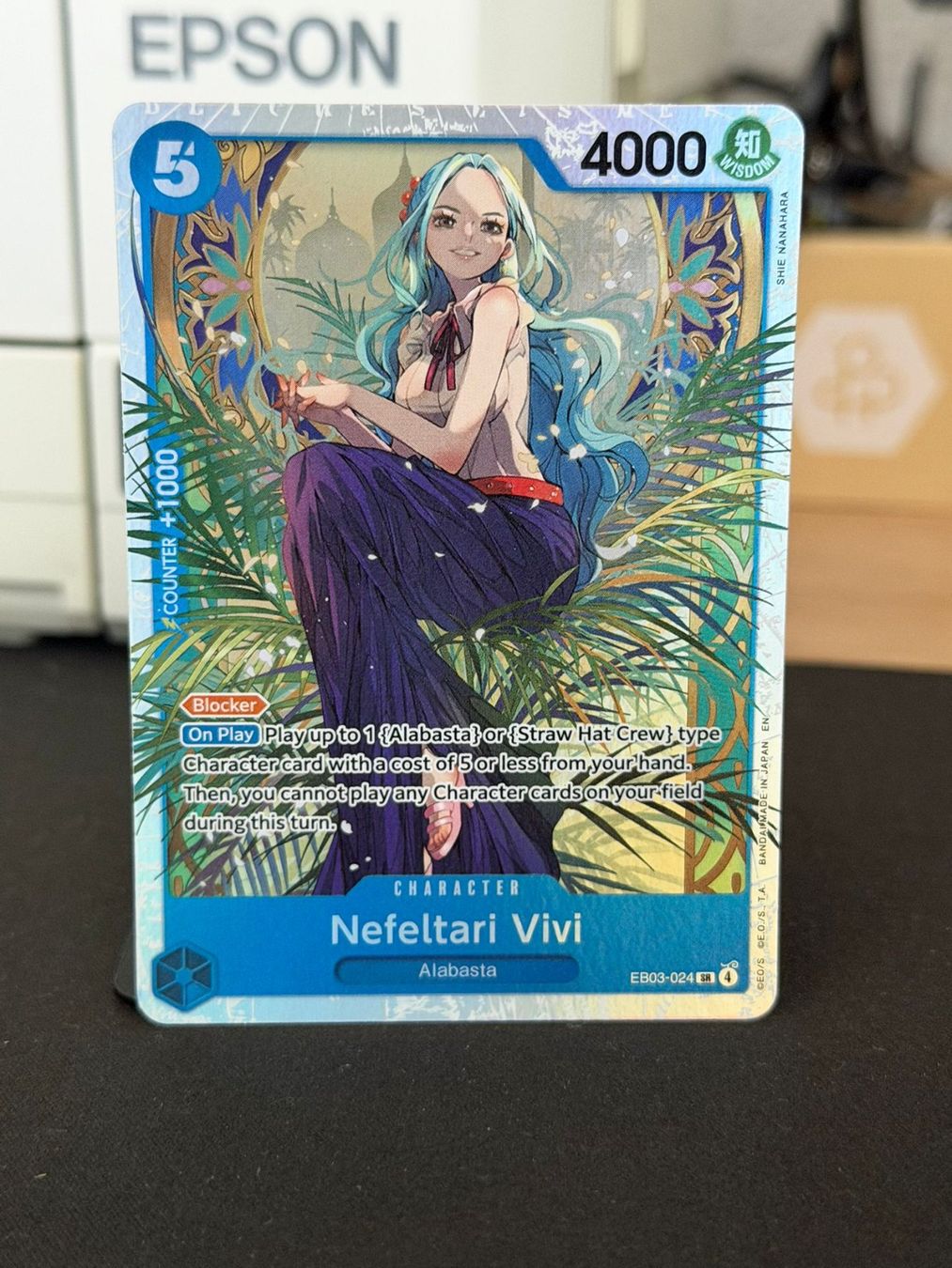 Bandai Sammelbilder & Trading cards: Nefeltari Vivi EB03-024 SR (8) – Neu (gemäss Beschreibung) aus Brittnau von TCGBratans