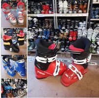Chaussures de skis enfants/adultes 600 paires à Leysin