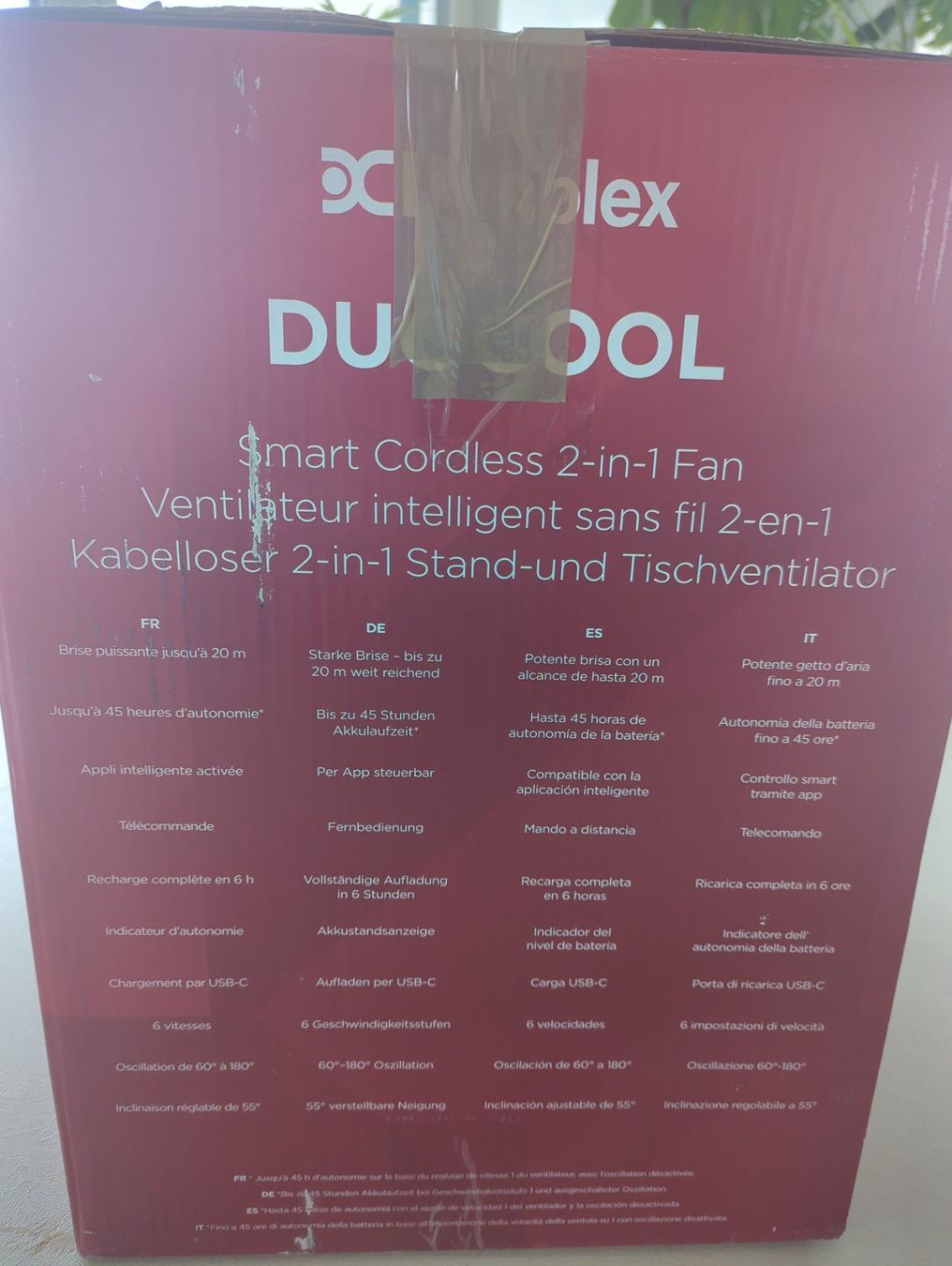 Ventilateurs: Dimplex - Duocool - Smart 2-in-1 Akkuventilator mit App-Steu – Neuf avec emballage d'origine à Dielsdorf par andre_ulrich 7