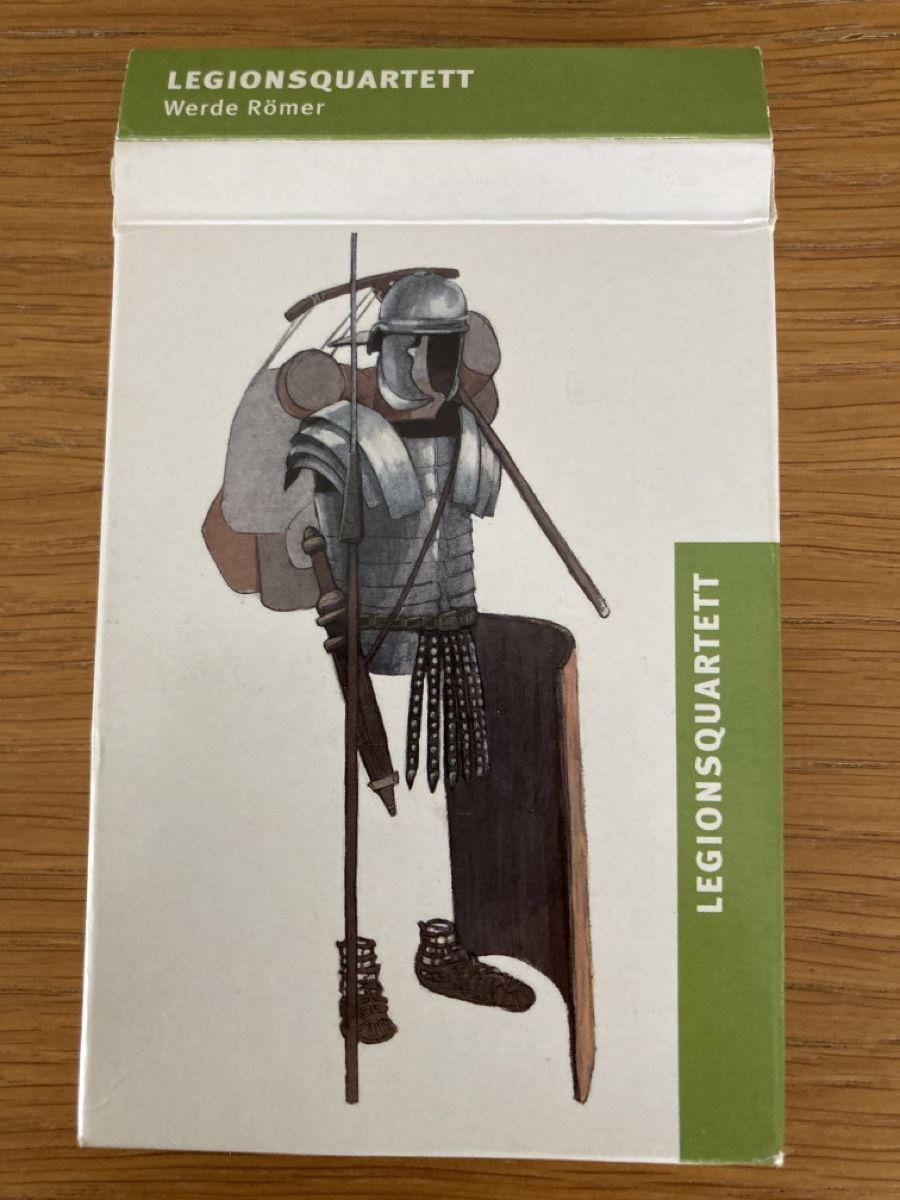 Giochi: Legionsquartett "Werde Römer" Kartenspiel – Usato da Mühlau venduto da hofstattuhu 1