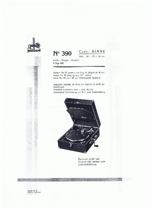 Tourne-disques: Gramophon mit Schellackplatten – D'occasion à Au ZH par Nostronomo 7