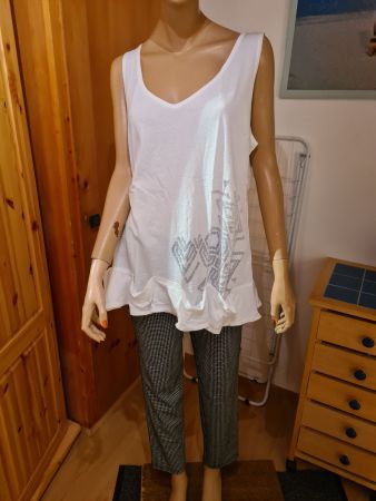 Leinen Top (neu)und super bequeme Hose gr.S
