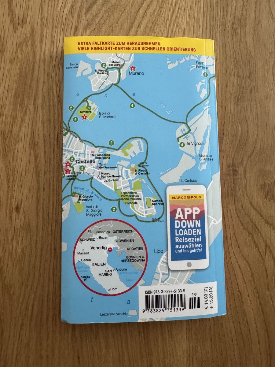 Bücher: MARCO POLO Reiseführer - Venedig – Gebraucht aus Frutigen von _.Anja.B._ 1