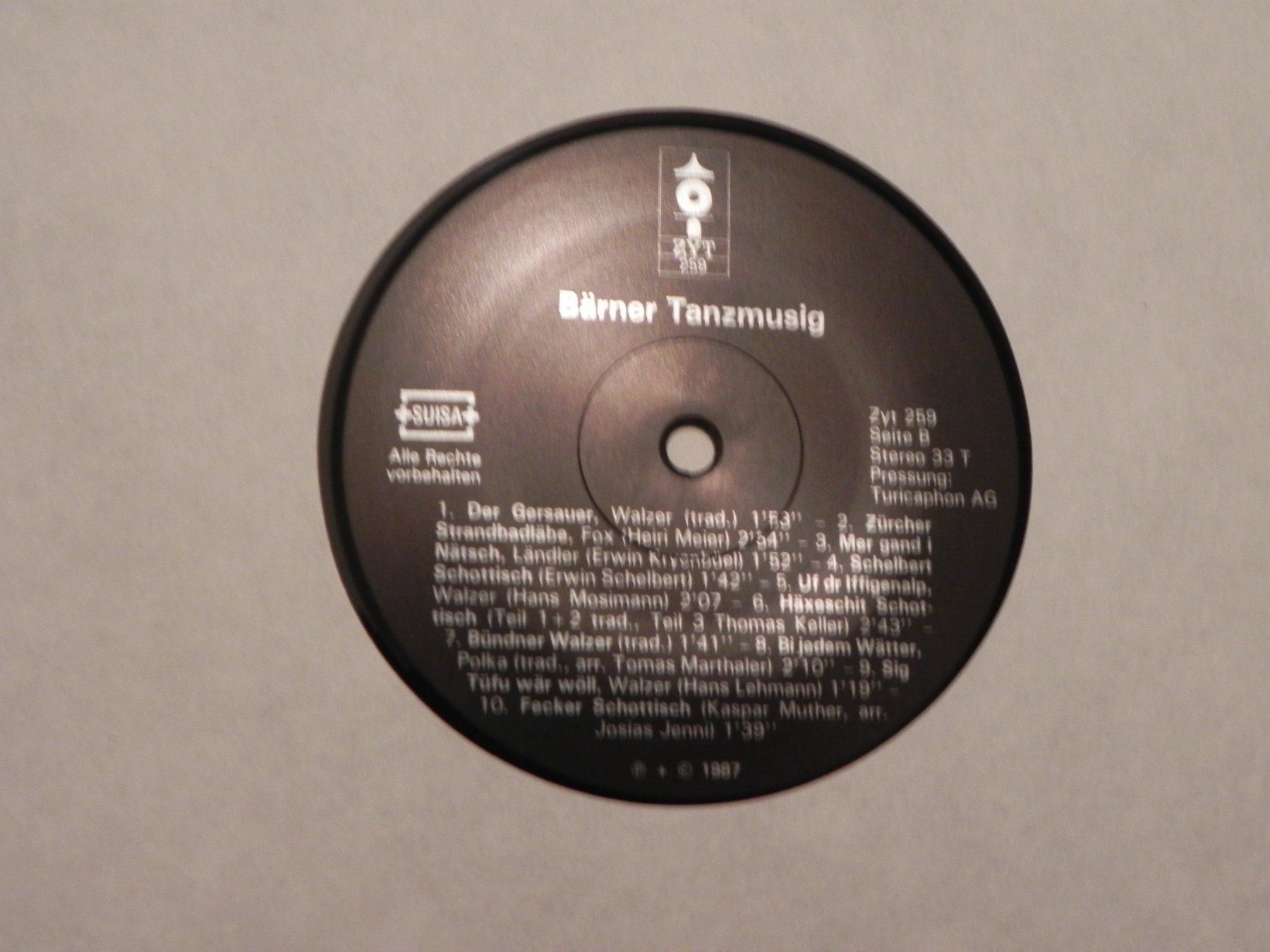 Dischi in vinile: Berner Tanzmusik Ländler Schallplatte LP – Usato da Siebnen venduto da krimsie 2