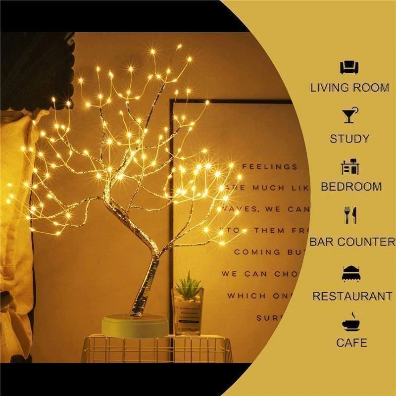 Ghirlande e barre luminose: LED LICHTERBAUM - 108 LED LICHTER - LICHTERKETTE BAUM – Nuovo e nell'imballaggio originale da Kriens venduto da swissgadget 5