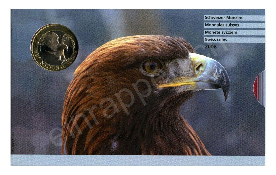 Tutti le monete: SET de monnaie suisse de 2008 non circulé FDC – Nuovo e nell'imballaggio originale da Fribourg venduto da Kiki020 2