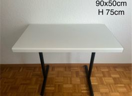 Schreibtisch Schminktisch Tisch weiss wie neu 90cm x 50cm