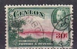 Alle Briefmarken: Ceylon, Mi 224 ⊙, KW €4.00 – Gebraucht aus Langenthal von 1195