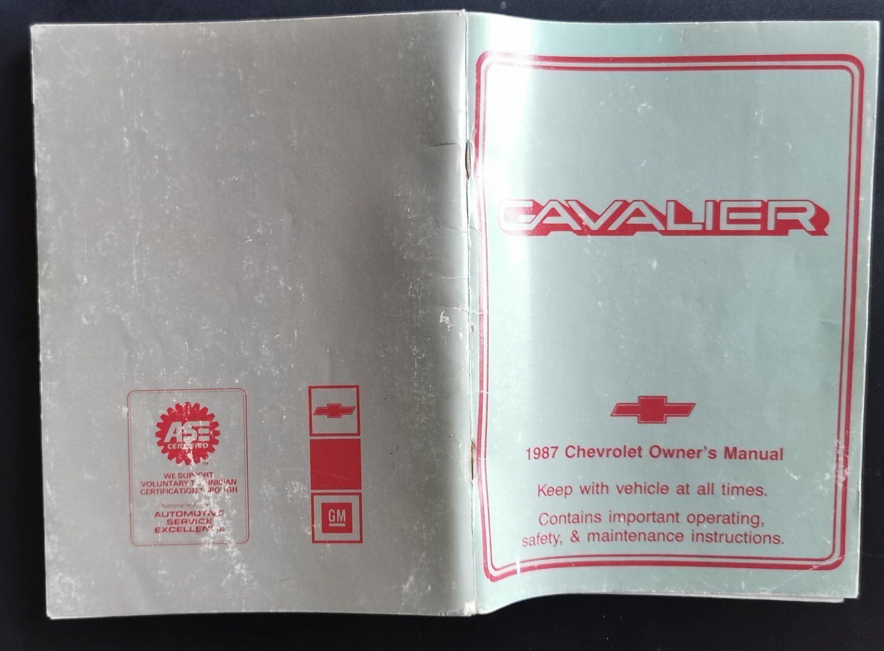 Chevrolet Documenti: CHEVROLET CAVALIER 1987 – Usato da huenenberg venduto da Suizofelize