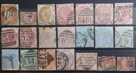 Grossbritannien ex. Kat. 3-75 gest. 1841/83 Kat. 370 Euro