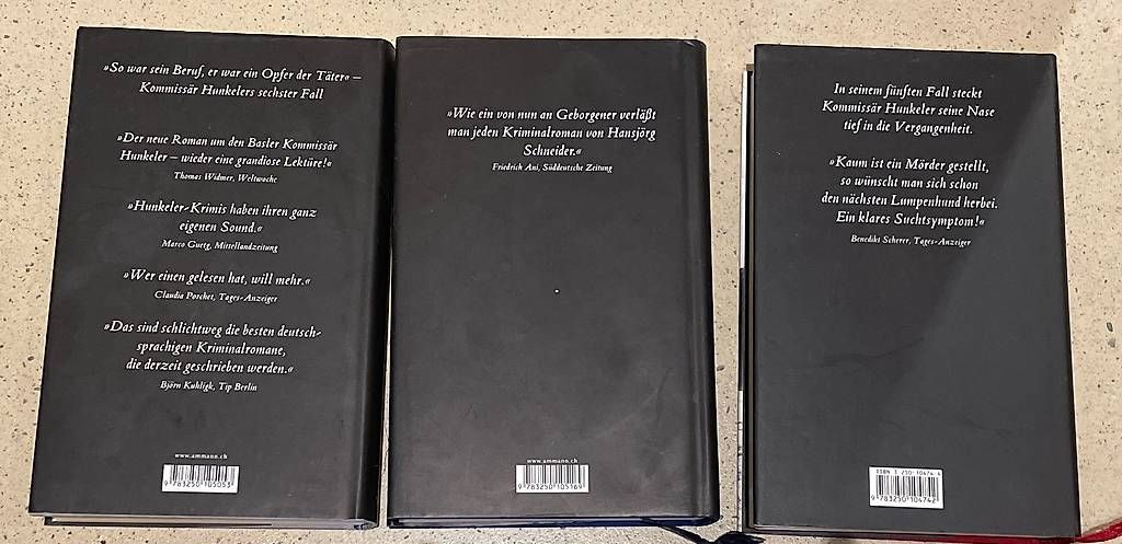 Libri: Hansjörg Schneider - Hunkeler... – Usato da Kriechenwil venduto da nin_bv9h 1