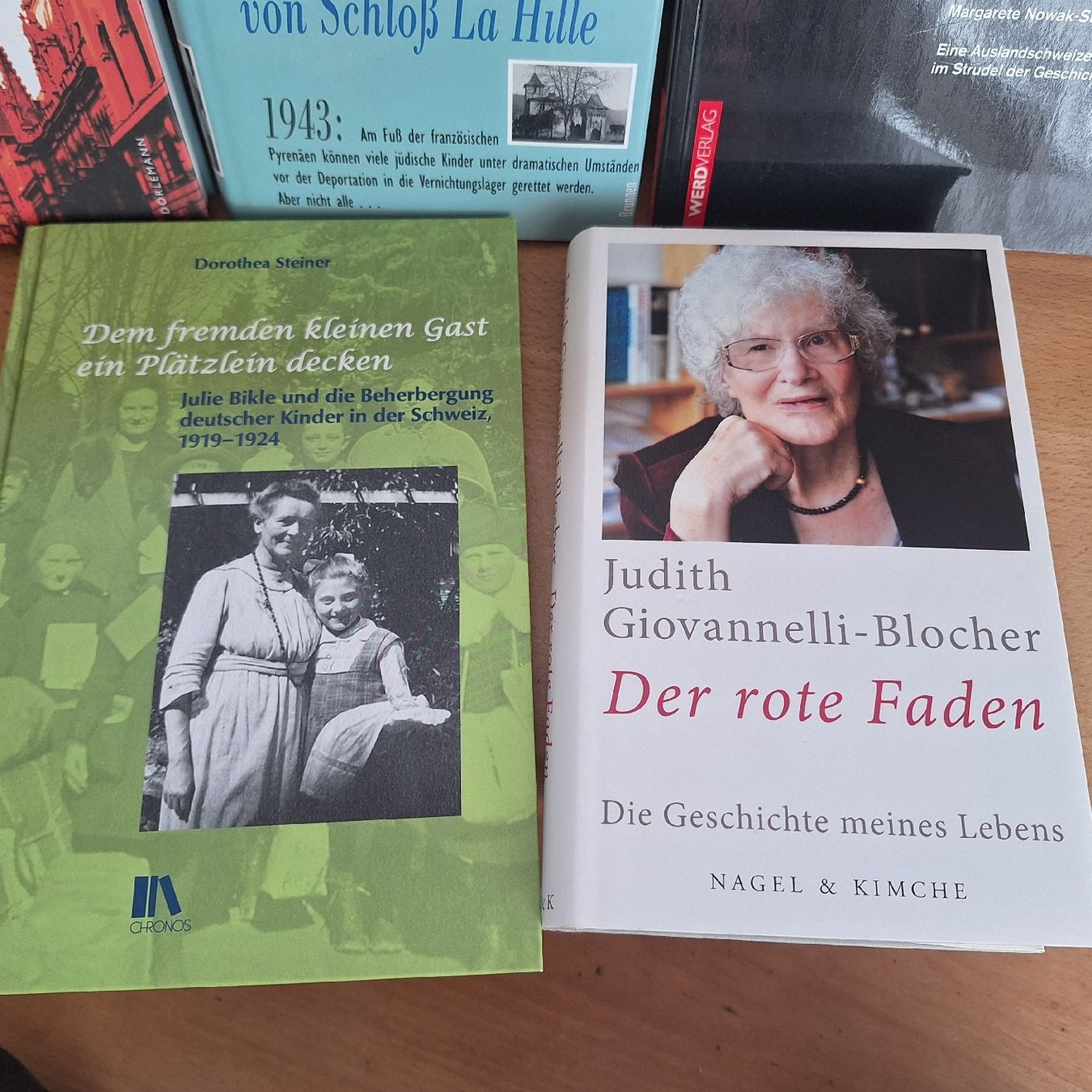 Bücher: Versand möglich! Biographien, teils Nachkriegszeit – Gebraucht aus Winterthur von Goldpipau 1