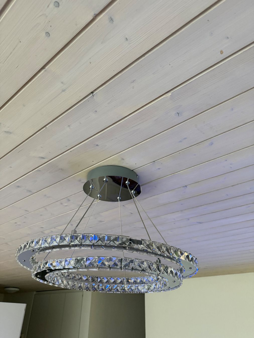Lampadari & plafoniere: Moderner Kristall-Deckenleuchter – Usato da Langenthal venduto da le17vin12 1