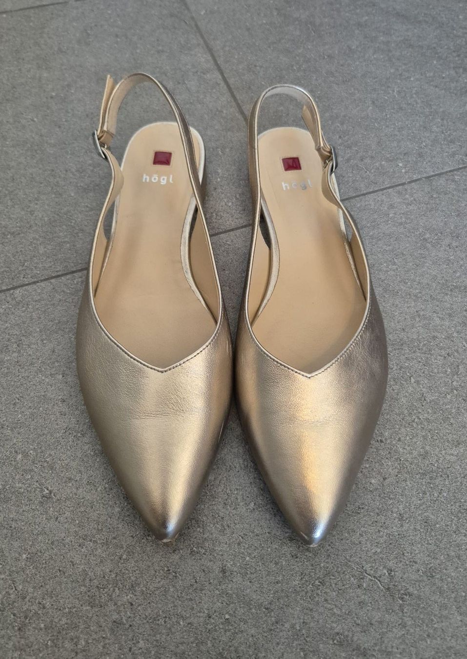 Högl Chaussures femmes: Högl - Slingballerina 40, lightbronce – D'occasion à Effretikon par Malou 2