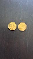 2 antike Token Hotel de Londres selten