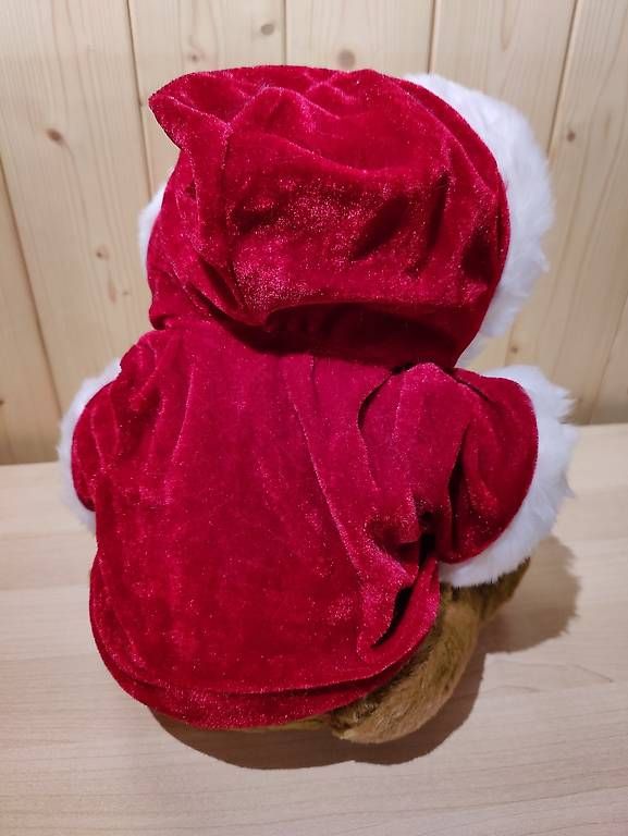 Spielzeuge: Weihnachts-Teddybär, Plüschtier – Gebraucht aus Schwarzenberg LU von Kryssy81 1