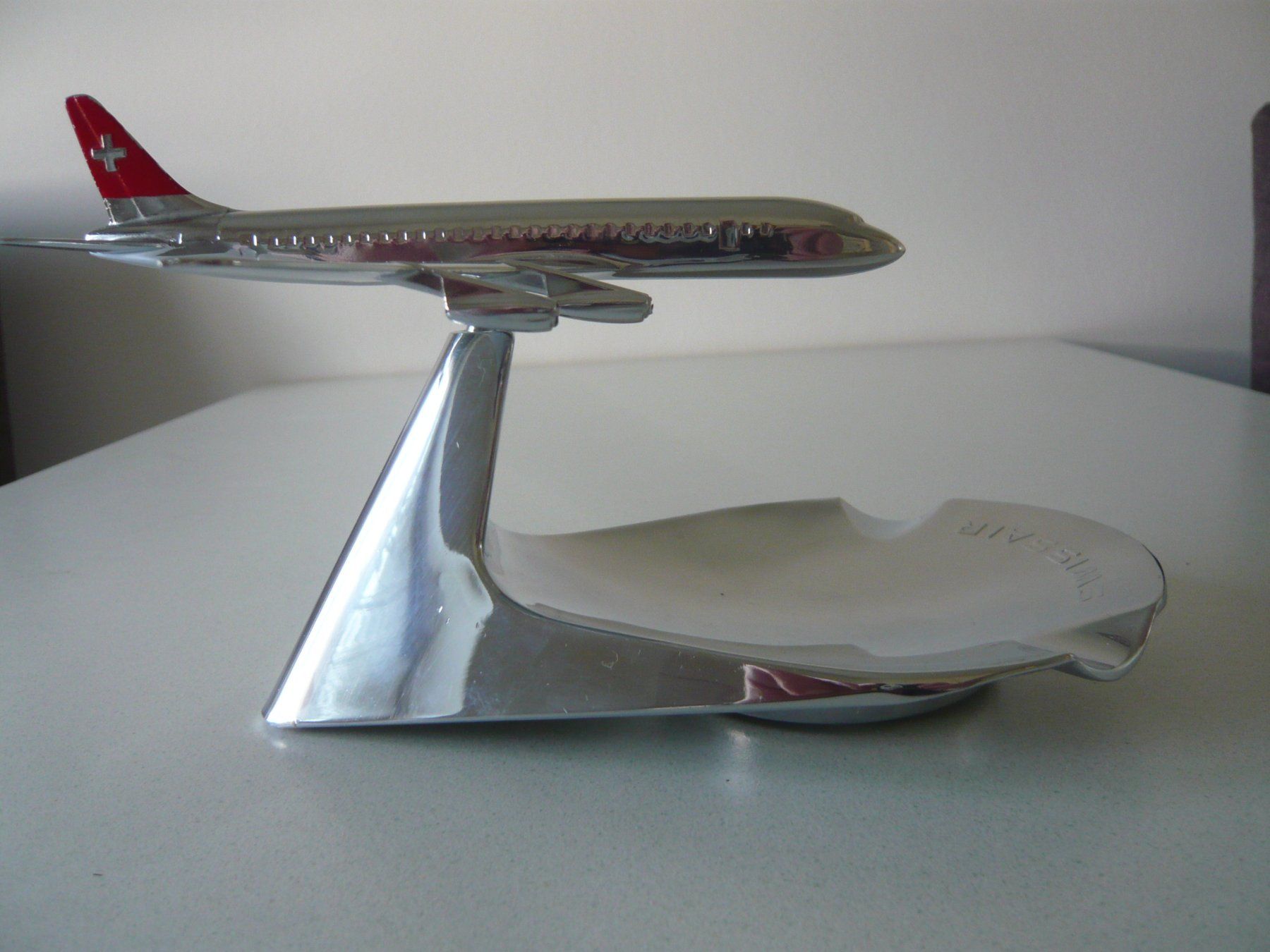 Swissair Portacenere: Swissair Aschenbecher – Usato da Reinach BL venduto da Ka-wum 2
