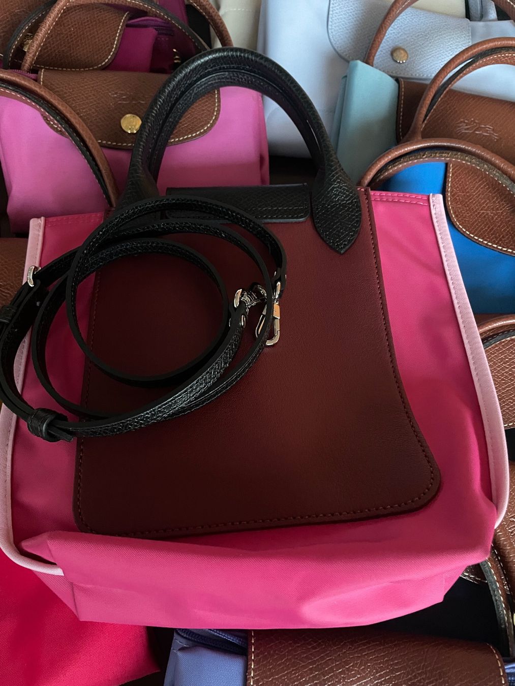 Longchamp Sacs femmes: Longchamp Shopper Cabas XS - Magenta – Neuf (Voir description) à Horgen par anubis103 1