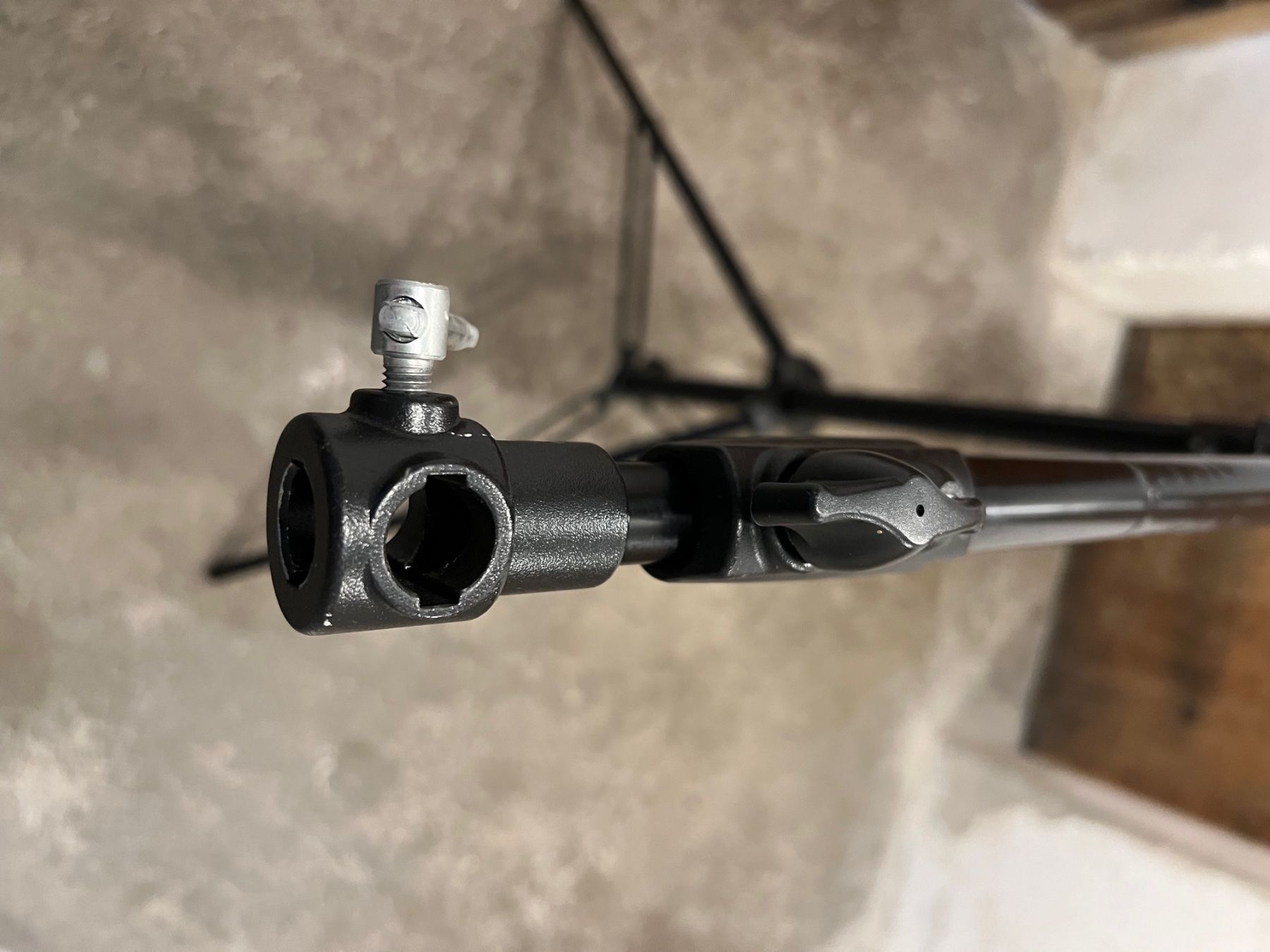 Manfrotto Treppiedi & Teste: Manfrotto Galgenstativ für Studioblitz – Usato da Wädenswil venduto da fruitgarden 2