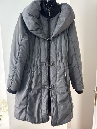 Wintermantel „Transtyle“, Gr 44, top Zustand, grauschwarz