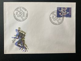 FDC Zuschlagsausgabe Pro-Sport 1986