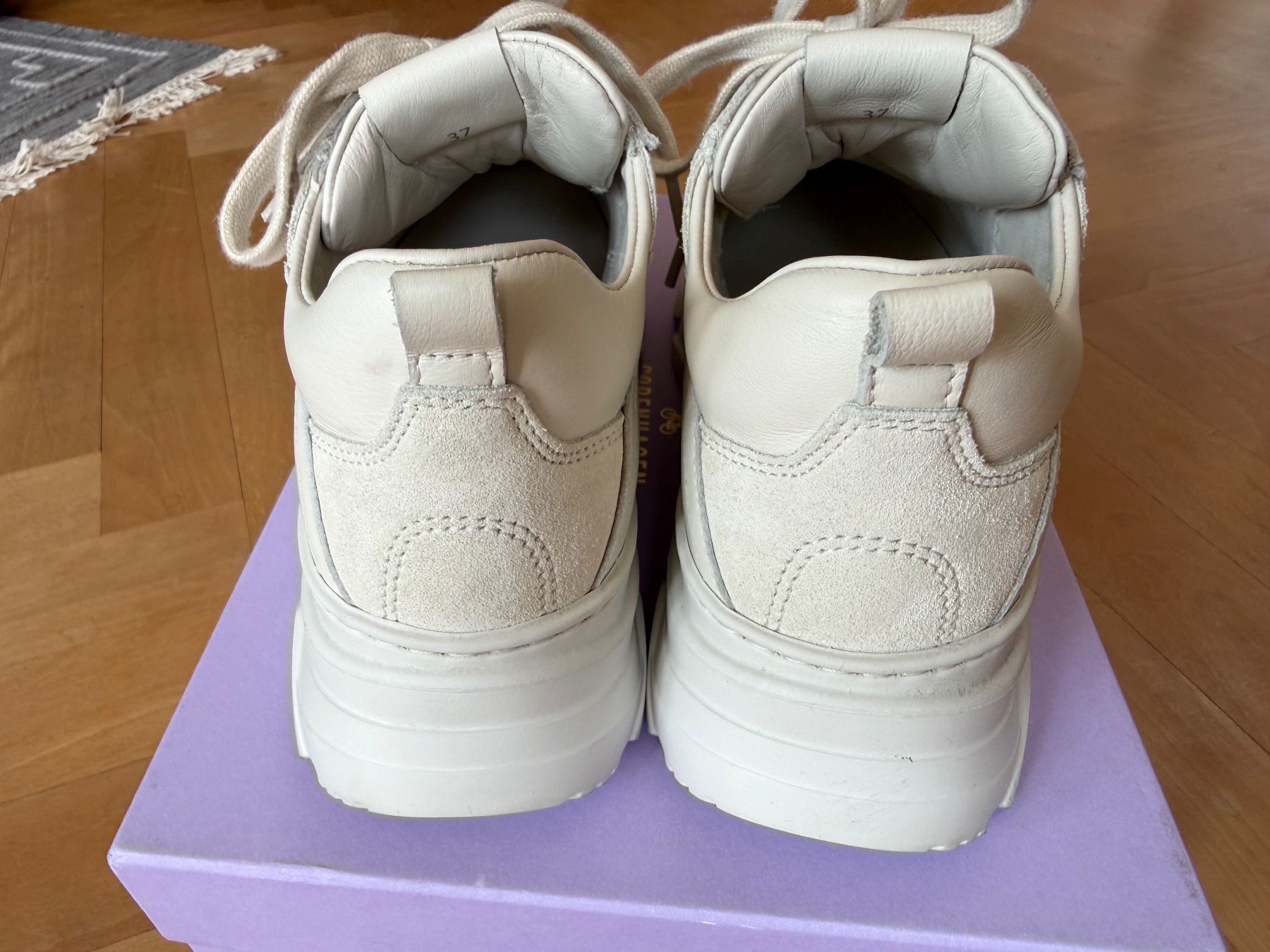 Copenhagen Scarpe da donna: Copenhagen Studios Seneaker CPH46 - Leder mix - Cream – Usato da St. Gallen venduto da baho64 3