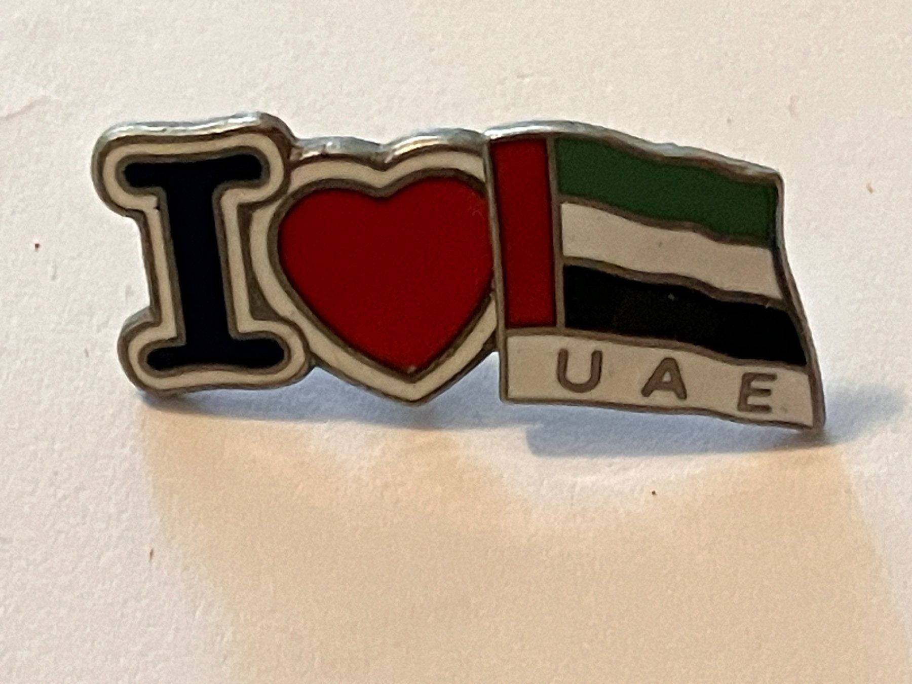 Plaquettes & Badges: 1 I Love UAE – D'occasion à Basel par djwwpp