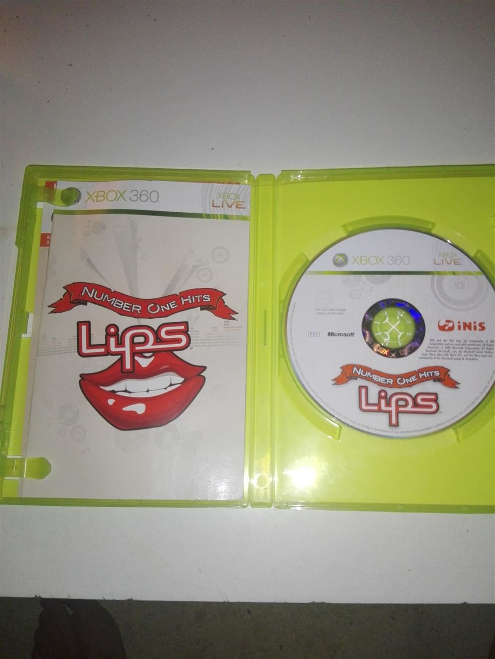 Microsoft Giochi: Number One Hits - Lips   (X-Box360) – Usato da St.Galllen venduto da elkaphone 1