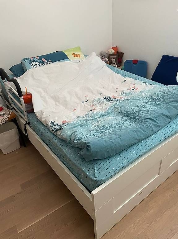 Materassi: Lit avec matelas à vendre 200chf – Usato da Orbe venduto da Kidji 1