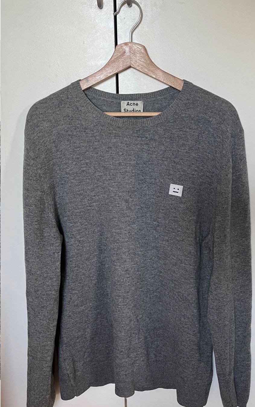 Acne Studios Top: ACNE STUDIOS 100% WOOL KNIT SWEATER - WOOL SWEATER – Usato da Genève venduto da shopjanru 3