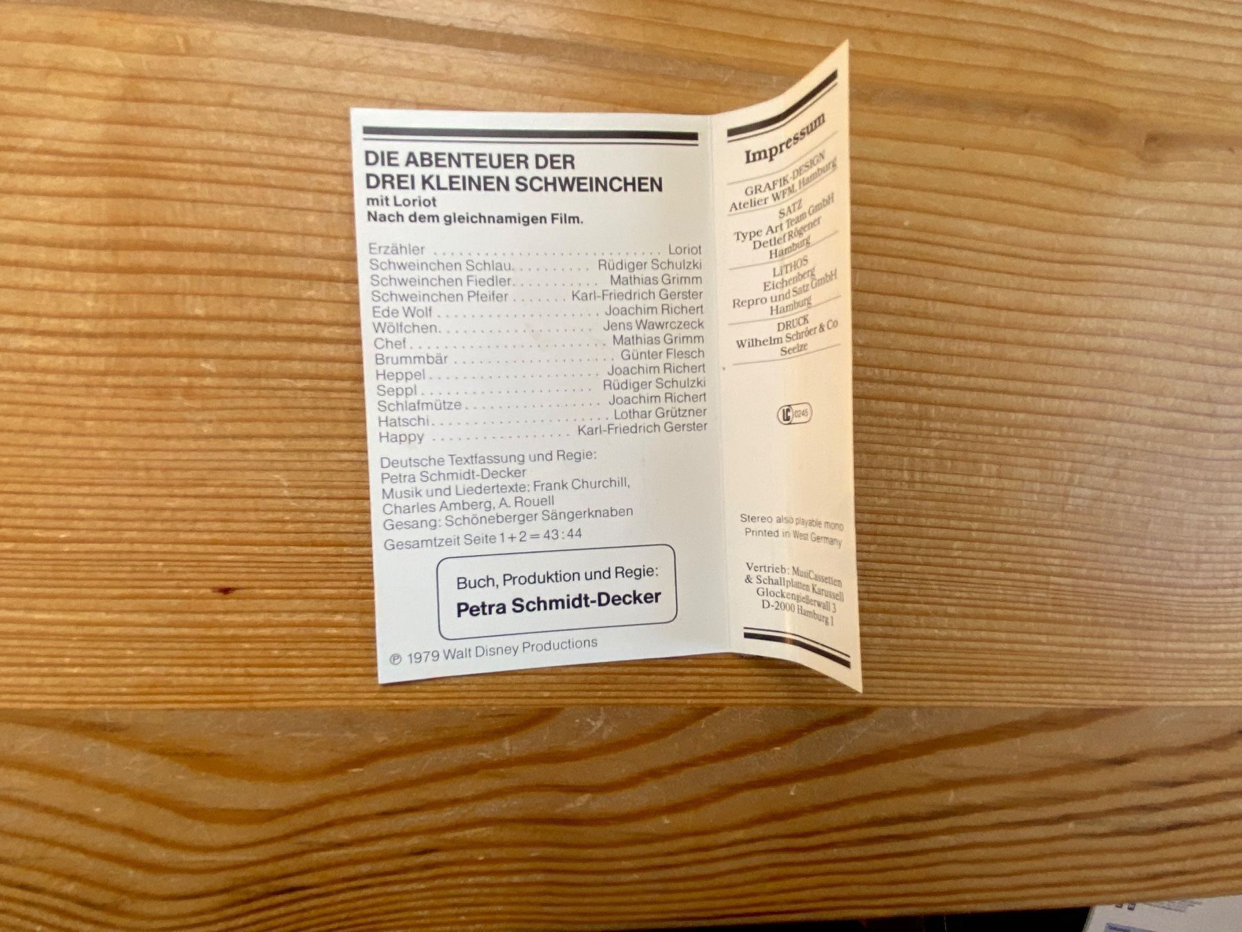 Musicassette: Kassette - 3 Abenteuer der 3 Schweinchen – Usato da St.Gallen venduto da kingsamas 4