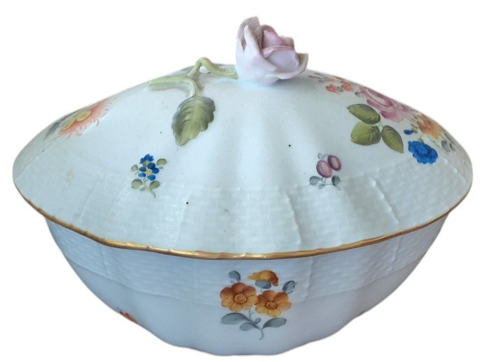Schalen: Deckeldose Porzellan Herend antik – Gebraucht aus Mörschwil von antiksalon21 1