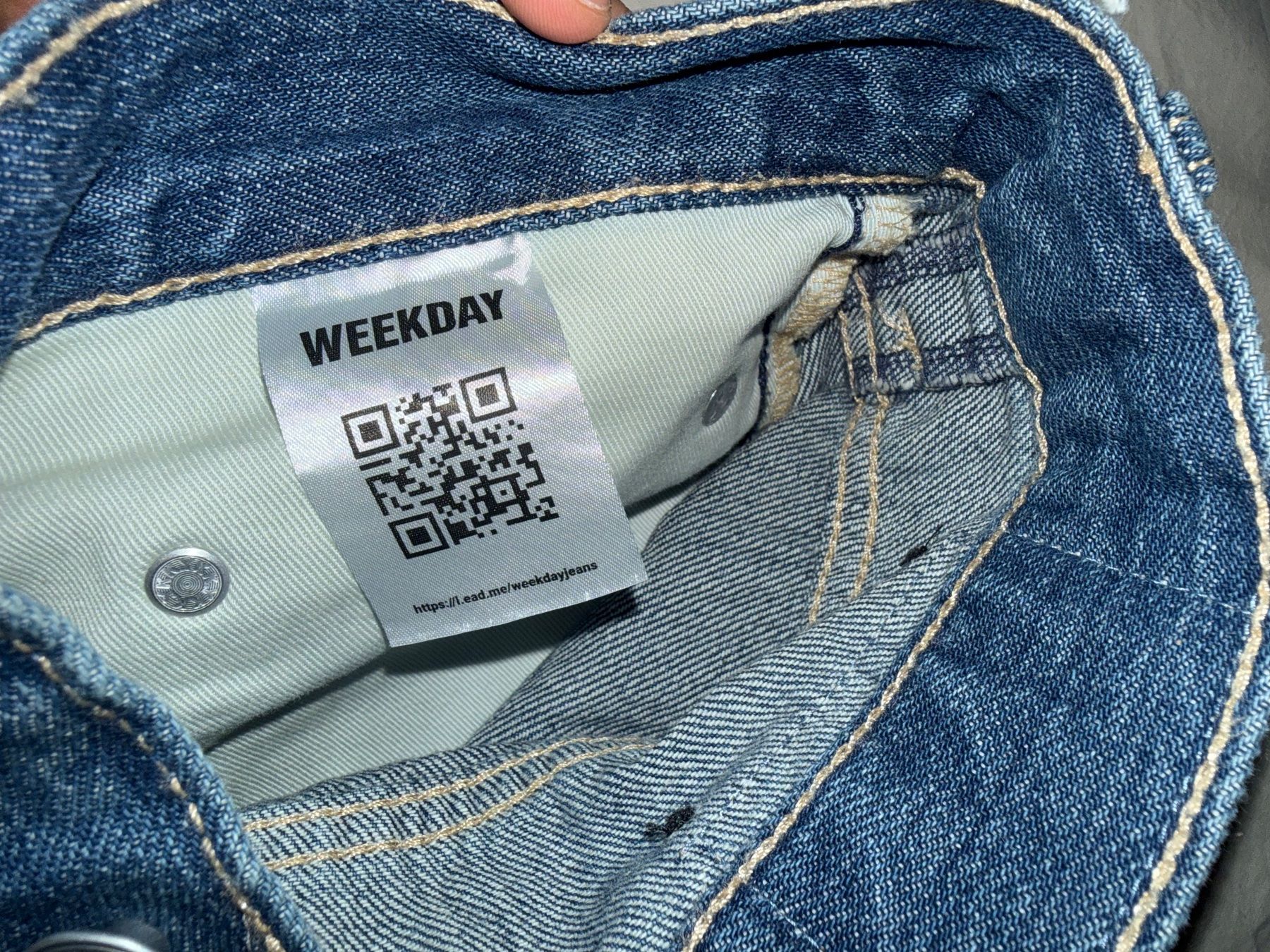 Weekday Jeans: Weekday Loose Bootcut Jeans – Usato da Eggersriet venduto da val_qvv2 4