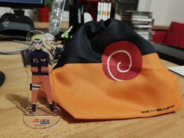 Naruto Anime Figur und Beutel - Sammlerstück! Top Zustand.